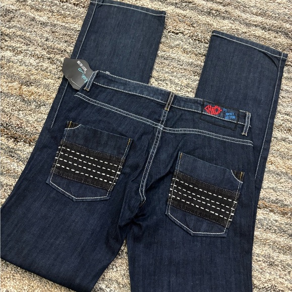 Chick Y2K Low Rise Mini Bootcut Jeans Sz 26 NWT | Vintage Low Rise Bootcut Jean* - Picture 10 of 15